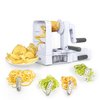 Commercial Chef Vegetable Spiralizer Zucchini Zoodle Noodles Maker Set with Four Blades CH1532